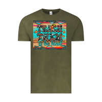 Vintage Olive teach them to be kind Vintage Tee - JahusDesignShop