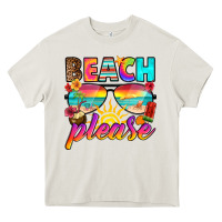 Cream beach please Heavy Core Tee - RanaPortraitStore
