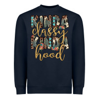 Navy kinda classy kinda hood Heavyweight Sweatshirt - JahusDesignShop