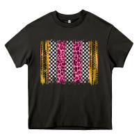 Asphalt race leopard brush stroke Heavy Core Tee - Artiststas