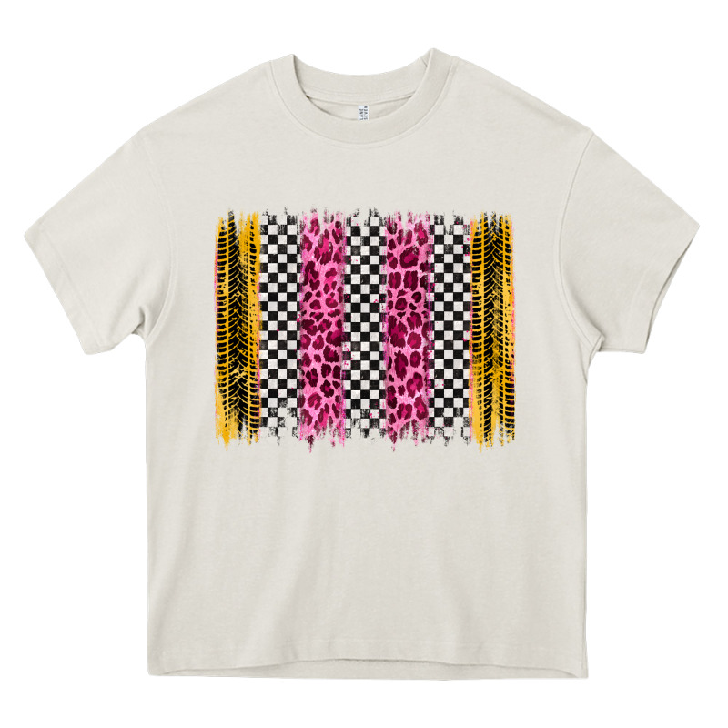 Race Leopard Brush Stroke Heavy Core Tee by Artiststas | Teevron