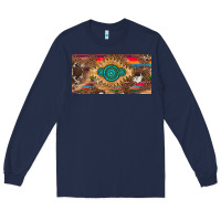 Navy western gemstone and leopard with serape licanse plate Long Sleeve Tee - Artiststas
