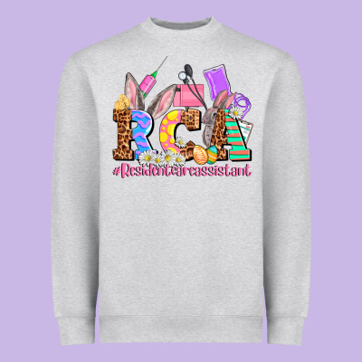 Easter  Rca Resident Care Assistant Heavyweight Sweatshirt Designed By Adodesignshop