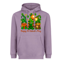 Lavender happy st. patricks day with gnomies Heavyweight Hoodie - BundleAndBundleShop