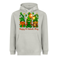 Moon Dust happy st. patricks day with gnomies Heavyweight Hoodie - BundleAndBundleShop