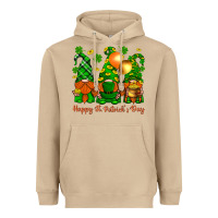Mushroom happy st. patricks day with gnomies Heavyweight Hoodie - BundleAndBundleShop