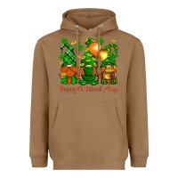 Toasted Coconut happy st. patricks day with gnomies Heavyweight Hoodie - BundleAndBundleShop
