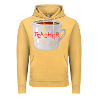 Vintage Mustard teachers mug  fa element Vintage Hoodie - FaDigitalArtStudio