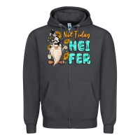 Smoke not today heifer cow gnome Zipper Hoodie - MaliasSmallBusiness