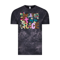 Cloud Black saved by his grace Vintage Tee - AdoDesignShop