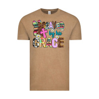 Vintage Coffee saved by his grace Vintage Tee - AdoDesignShop
