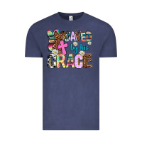 Vintage Denim saved by his grace Vintage Tee - AdoDesignShop