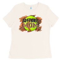 Bone softball mom Ladies Tee - AdoDesignShop