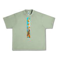 Oil Green butterfly fall Urban Heavy Tee - BundleAndBundleShop