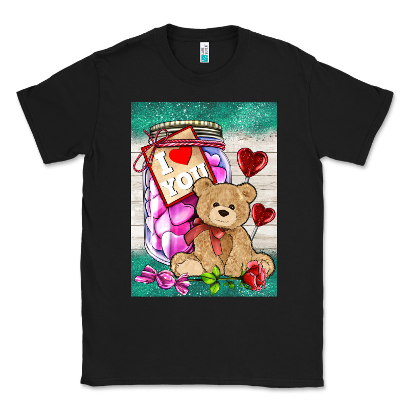 Candy Jar With Bear  Air Classic Tee by AdoDesignShop | Teevron