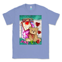 Colony Blue candy jar with bear  air Classic Tee - AdoDesignShop