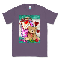 Lavender candy jar with bear  air Classic Tee - AdoDesignShop