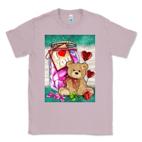 Lilac candy jar with bear  air Classic Tee - AdoDesignShop