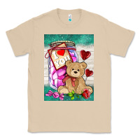 Mushroom candy jar with bear  air Classic Tee - AdoDesignShop