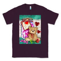 Plum candy jar with bear  air Classic Tee - AdoDesignShop