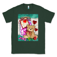 Sports Green candy jar with bear  air Classic Tee - AdoDesignShop