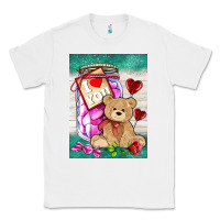 White candy jar with bear  air Classic Tee - AdoDesignShop