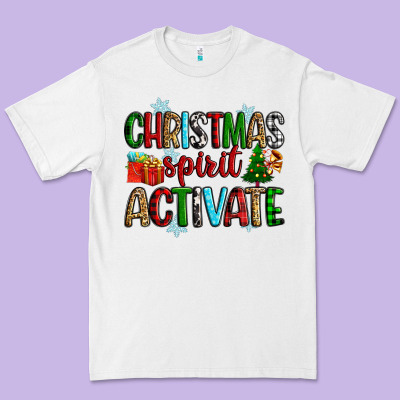Premium Tee christmas spirit activite