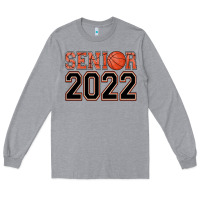 Heather Grey senior basketball Long Sleeve Tee - AdoDesignShop