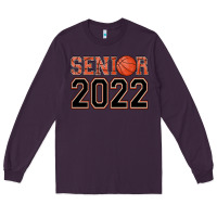 Plum senior basketball Long Sleeve Tee - AdoDesignShop