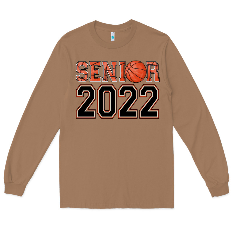 Senior Basketball Long Sleeve Tee by AdoDesignShop | Teevron
