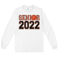White senior basketball Long Sleeve Tee - AdoDesignShop