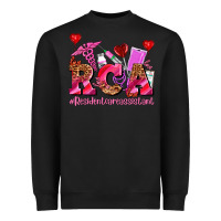 Black valentines day rca resident care assistant Heavyweight Sweatshirt - AdoDesignShop