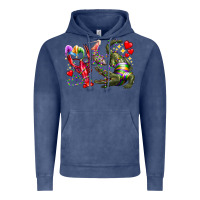 Vintage Denim mardi gras Vintage Hoodie - RacoonDesign