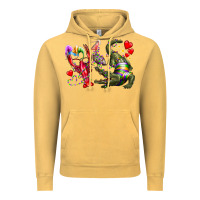 Vintage Mustard mardi gras Vintage Hoodie - RacoonDesign