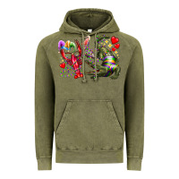Vintage Olive mardi gras Vintage Hoodie - RacoonDesign