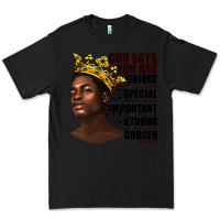 Black afro man god says you are Premium Tee - texasbilliewilder