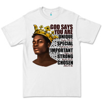 White afro man god says you are Premium Tee - texasbilliewilder