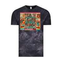 Cloud Black teach compassion kindness confidence Vintage Tee - JahusDesignShop