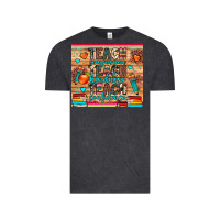 Vintage Black teach compassion kindness confidence Vintage Tee - JahusDesignShop