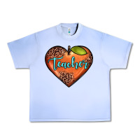 Grape Ice teacher heart Urban Heavy Tee - JahusDesignShop