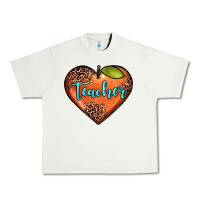 Pistachio teacher heart Urban Heavy Tee - JahusDesignShop