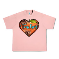 Salmon teacher heart Urban Heavy Tee - JahusDesignShop