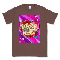 Chestnut playing cards with pearls and glitter air Classic Tee - AdoDesignShop