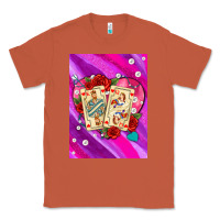 Copper playing cards with pearls and glitter air Classic Tee - AdoDesignShop