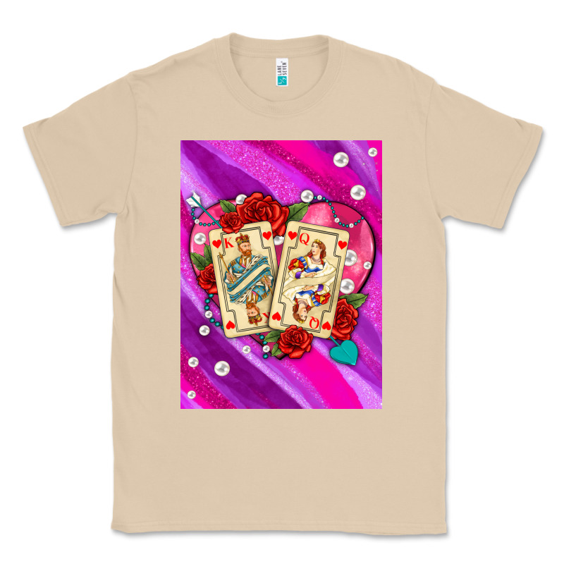 Playing Cards With Pearls And Glitter Air Classic Tee by AdoDesignShop | Teevron