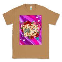 Toasted Coconut playing cards with pearls and glitter air Classic Tee - AdoDesignShop