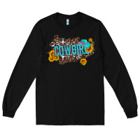 Black western cowgirl and sunflower with hat and cowhide leopard Long Sleeve Tee - Artiststas