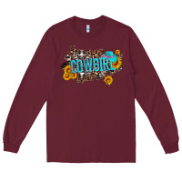 Burgundy western cowgirl and sunflower with hat and cowhide leopard Long Sleeve Tee - Artiststas
