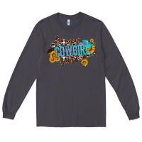 Smoke western cowgirl and sunflower with hat and cowhide leopard Long Sleeve Tee - Artiststas