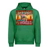 Emerald just a girl who loves horses Urban Hoodie - TumblerDesignByShophia